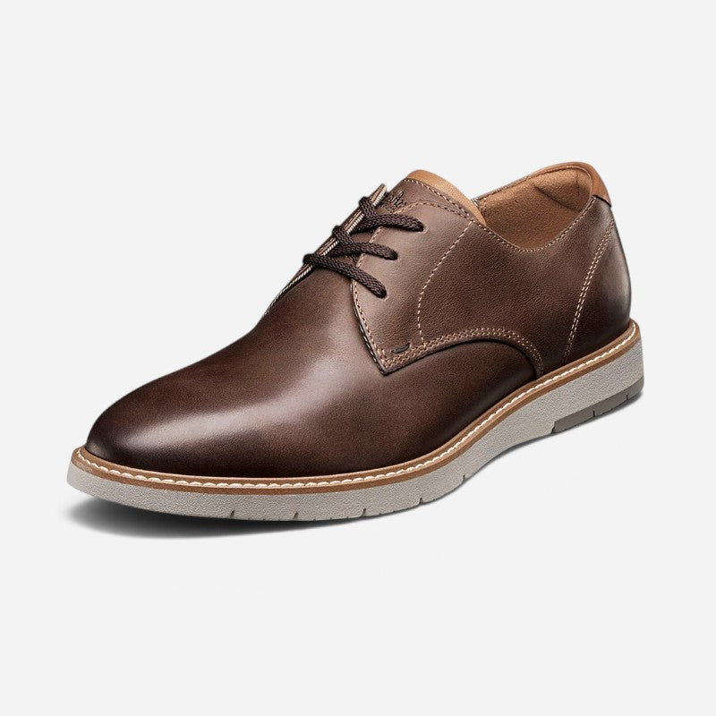 Vibe Plain Toe Oxford Brown Crazy Horse