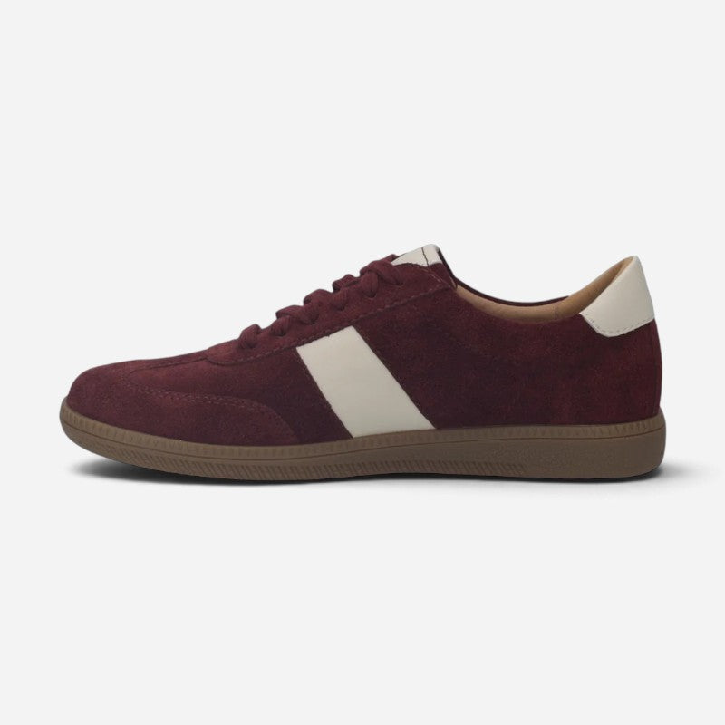 joleen 01 orchid red suede