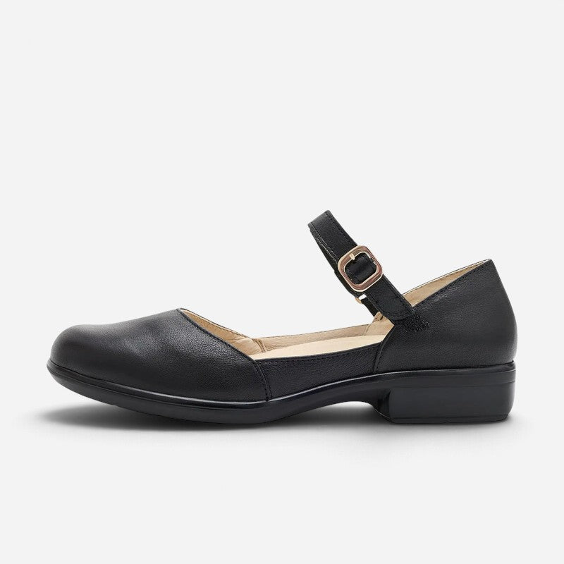 Amihan black leather