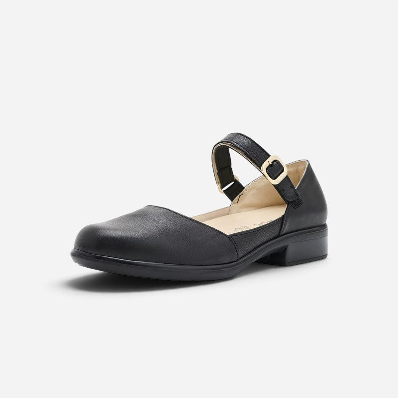 Amihan black leather
