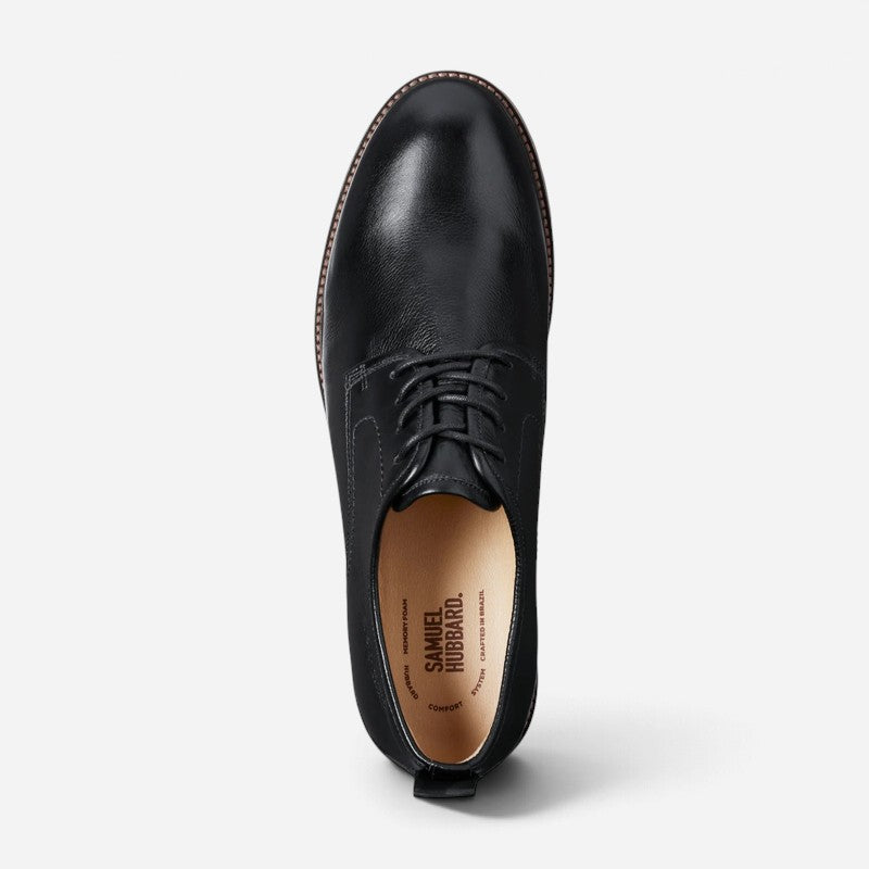 Men's Featherlight Founder Black Tumbled Leather