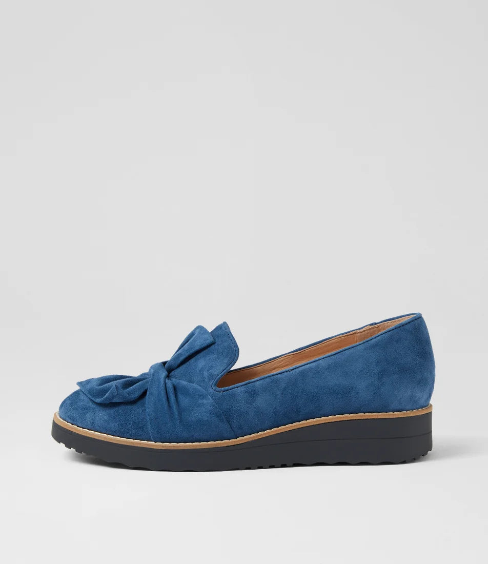 Oclem Navy Suede
