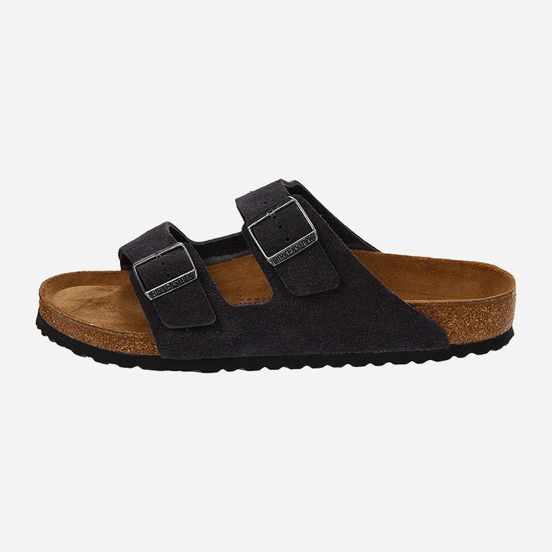 Birkenstock Unisex Arizona Soft Footbed Suede Leather