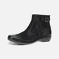Fergie Black Burnished Suede