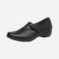 Franny Black Leather