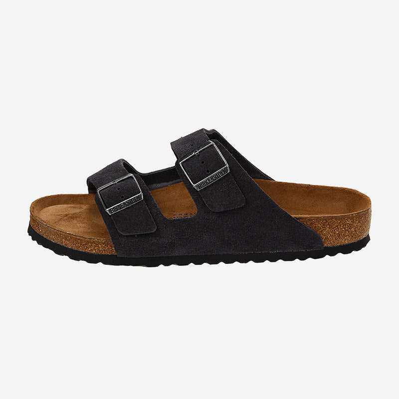 Birkenstock Unisex Arizona Soft Footbed Suede Leather
