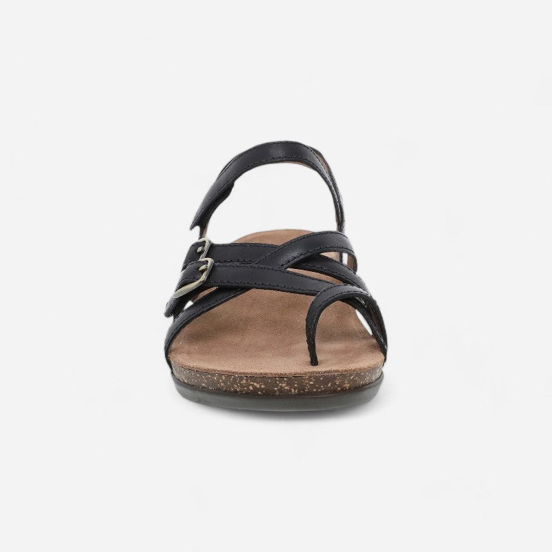 Roslyn Black Waxy Burnished
