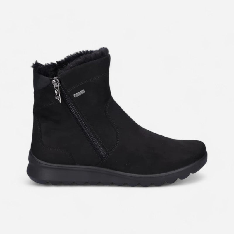 Tracy Black Hydro Microsuede